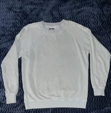 Jungmaven California Crew Sweatshirt Small Hemp Organic Cotton Blue USA Made