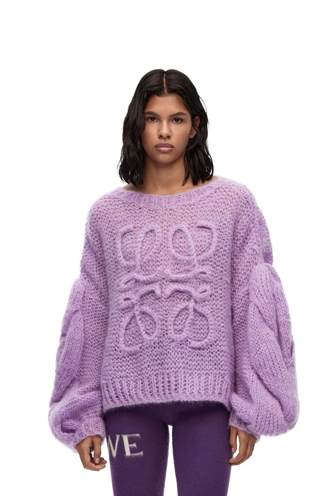 Loewe — Loewe Anagram Mohair Sweater Size: S     Retail:$1200