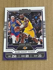 2023-24 NBA CONTENDERS GAME NIGHT TICKET INSERT LEBRON JAMES LAKERS #13