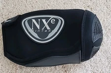 NXE 68 CI /4500 NEOPRENE PAINTBALL TANK COVER PROTECTOR- BLACK (w/Gray)- Vintage