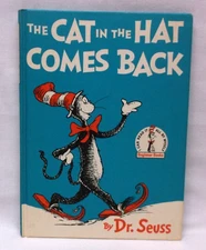 1958 The Cat in the Hat Comes Back by Dr Seuss Chrildrens Book