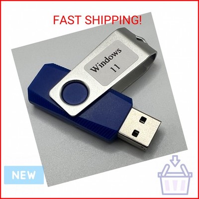 Recovery and Repair USB Drive for Windows 11, 64-bit, Install-Restore-Recover Bo