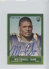 2014 Topps 1963 Design Mini Rookie Auto 144/150 Michael Sam #261 Auto 2r7
