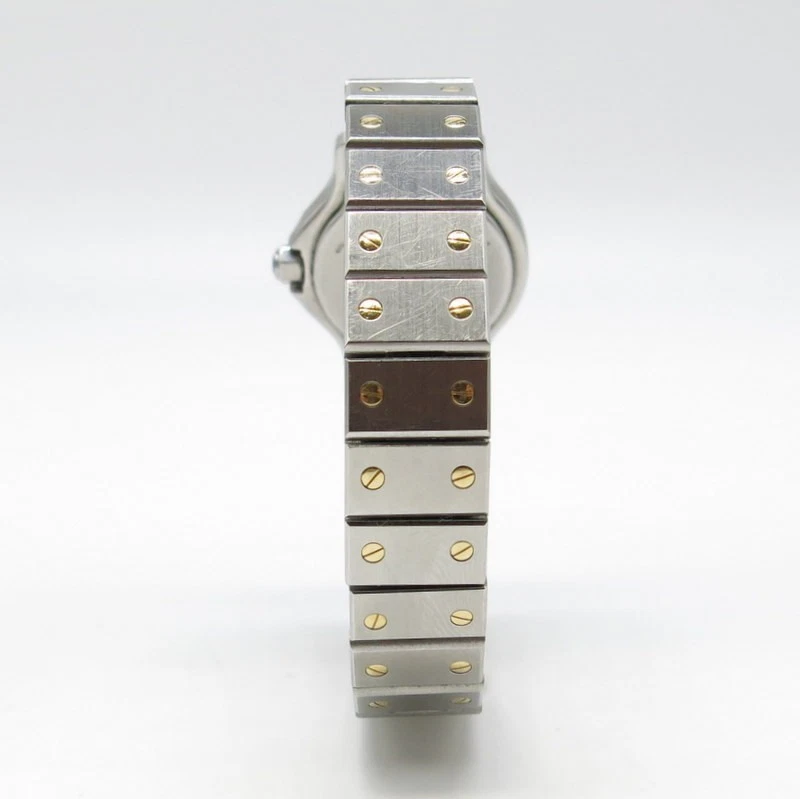 Cartier Santos Octagon - ref.187903 - Stahl/Gold - Ø25mm - Bild 4 von 4