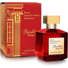 Rouge Extrait by Fragrance World 3.4oz Extrait de Parfum Unisex NEW SEALED BOX