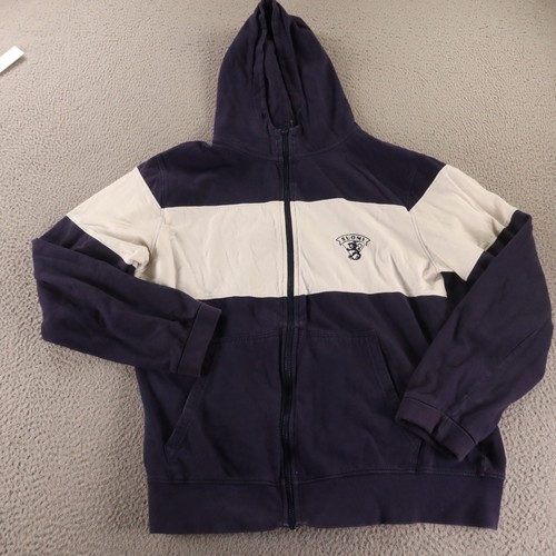 Leijonat Hoodie Mens M Blue Finnish National Ice Hockey Team Blue Full Zip Suomi