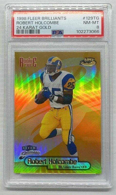 Robert Holcombe Fleer Brilliants #129TG 24 Karat Gold