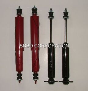 ALL Front Gabriel Gas Shocks Extended 14.11/" Comp 1958-1960 Edsel 9/"