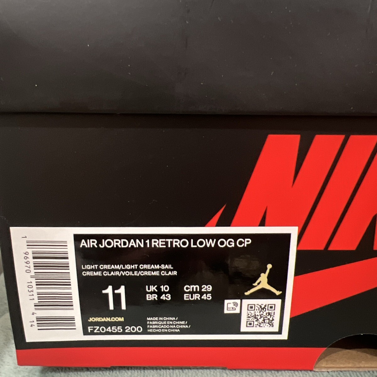 Size 11 - Jordan 1 Low Retro OG x Chris Paul Give Them