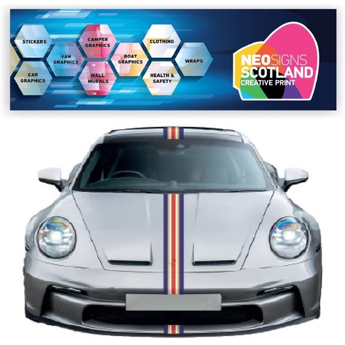 ROTH04 Rothmans Racing Grafik Kit für Porsche laminierte Vinyl Aufkleber Abziehbilder - Bild 2 von 4
