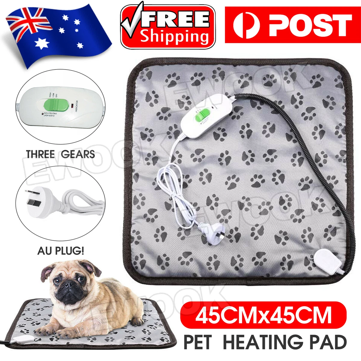 Electric heat pad 2025 for pets