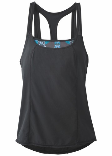 PRANA Sway TANK TOP with a BUILT IN Racerback SPORTS BRA Shelf YOGA Shirt WOMENS - Picture 56 of 72