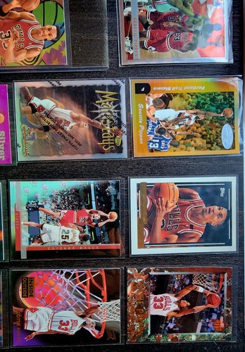 1988 SCOTTIE PIPPEN FLEER RC CARD PSA 8 & 18 cards includes inserts & parallels - Picture 5 of 8