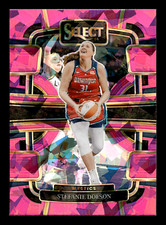 2024 Panini WNBA Select Stefanie Dolson Pink Ice Concourse SP Washington Mystics