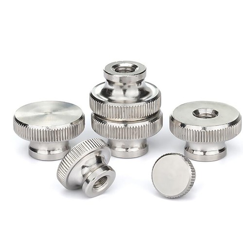 M3 M4 M5 M6 M8 Stainless Steel Knurled Thumb Nuts High-Type Hand Grip Knob Nut - Picture 6 of 7
