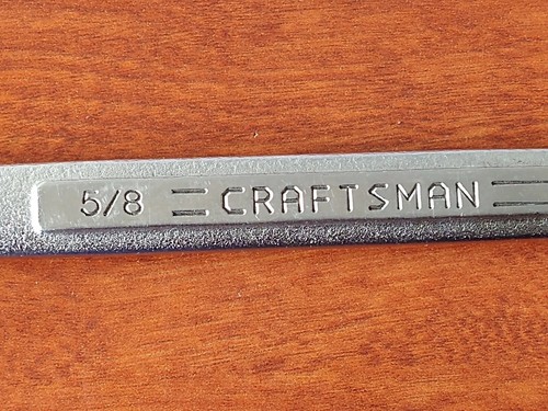 CRAFTSMAN USA VV44697, 5/8" COMBINATION WRENCH, 7.75 LONG, 12 POINT. - Picture 2 of 12