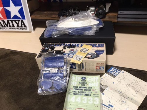 RC car TAMIYA KOJIKA TAMIYA early Tyrrell new body + chassis set vintage - Picture 2 of 9