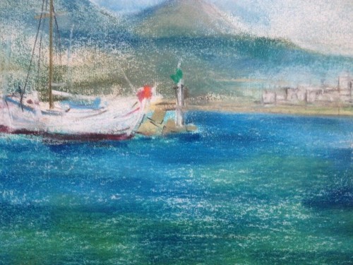 Franz Ehmke 1928 -2018° Greece Korfu Port Sea Boats Fischer Signed - Picture 5 of 6