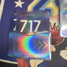 2022 Delta Airlines No. 52 Boeing 717 B717 Pilot Trading Card