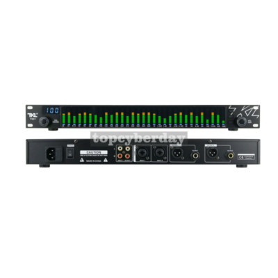 Digital Equalizer EQ Noise Reduction w/ Spectrum Display 31 Band KTV TKL T531