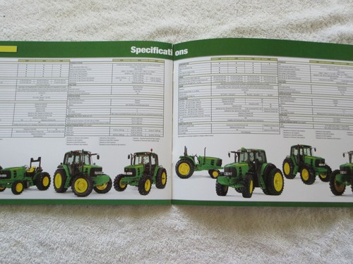 Original 2007 John Deere Brochure for 6030 and 8030 Series Tractor, Great Color! - Picture 5 of 7