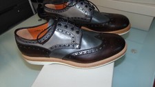 SANTONI STRINGATE IN VERA PELLE NUOVE  44  750,00 CART. SAN-C-0557