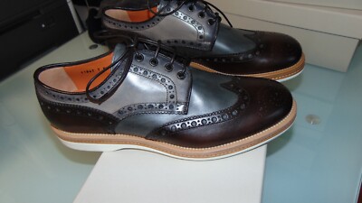 SANTONI ECHT LEDER SCHNÜRER NEU KOLL. 43 750,00 KART. SAN-C-054