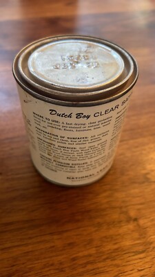 Vintage Dutch Boy Paint Can Pint Crysaloid New | eBay