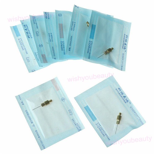 10Pcs Set Micro Copper Needles Skin Tag Laser Removal Plasma Pen Mole Freckle - Picture 5 of 7