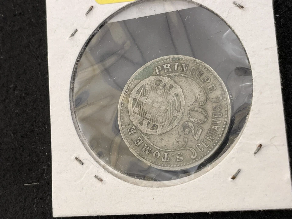 葡萄牙 1929 20 Centavos 圣托马斯和王子 — 第 3/3 张图片