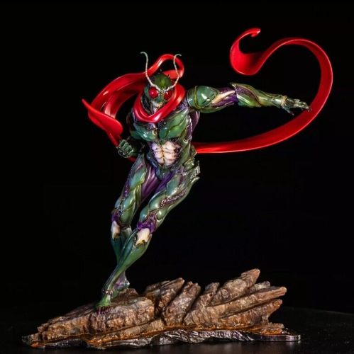 Kamen Rider Concept Locust Man resin model kit 仮面ライダー コンセプト イナゴ男 レジンキット - Picture 6 of 14