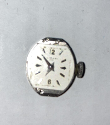 Vtg Marc‎ Nicolet Le Marc 100 Art Deco Swiss 17 Jewels Ladies Working Watch Marc Nicolet 1950 main image 4