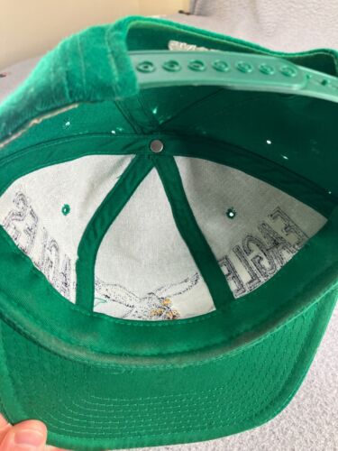 Vintage 90's Philadelphia Eagles Starter Snapback Hat Kelly Green Team NFL Wool - Bild 19 von 19