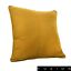 thumbnail 3  - Fusion SORBONNE - Ochre Mustard Yellow 100% Cotton Eyelet Curtains or Cushions