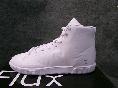 Flux Adapt High Top Trainer White Mens Size 10 Barefoot EarthLink Lifting Shoes