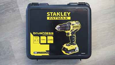 Stanley FMC607D2 Akku Kompaktbohrschrauber 18 V 2x Akkus 2Ah
