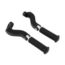 Foot Peg Footrest Mount Bracket For Harley Touring Road Glide King 1993-Up Black