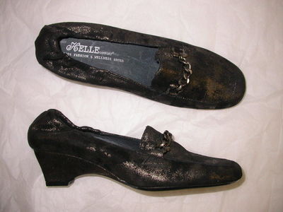 Helle Comfort Yuki Pumps Shoes Black 38 7.5 | eBay