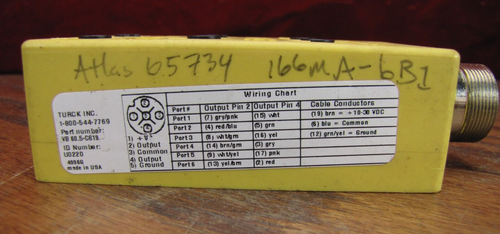 Turck Junction Block M23 Multi-Fast side port 6 port M12 Euro-Fast VB 60.5-C819 - Picture 4 of 4