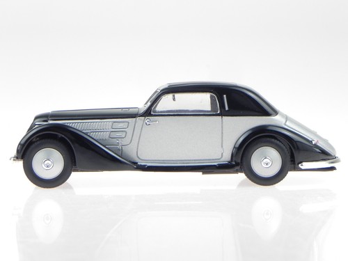 Lancia Astura plata negro coche en miniatura 5913527 Geschenkbox Atlas 1:43 - Imagen 2 de 4