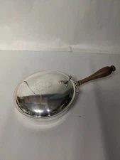 Sheffield Silver-Plated EPC 300 Horse on Hinged Lid. 6" Round VGC FREE SHIPPING