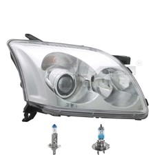 Scheinwerfer links inkl. OSRAM Lampen H7 H1 für Toyota Avensis Station Wagon T25