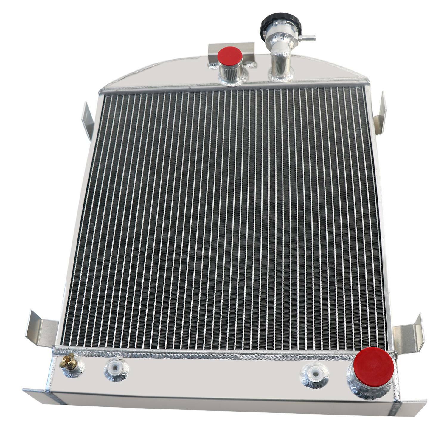 3-Row Radiator Aluminum For 1932 FORD MODEL HI-BOY HOT ROD CHEVY V8 ENGINE -HOT!