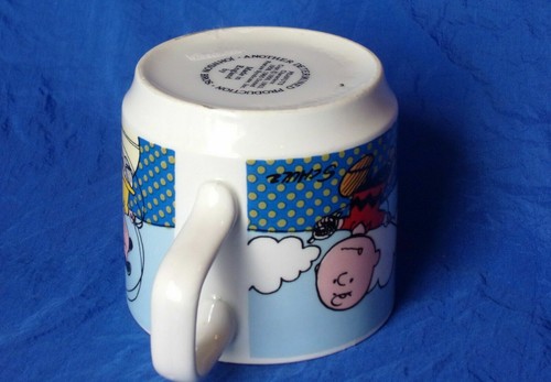 PEANUTS GANG Charlie Brown 10oz Coffee Mug Another Determined Production SNOOPY - Picture 5 of 5