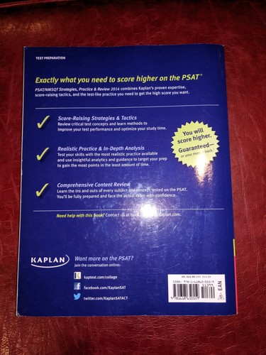 Kaplan PSAT/NMSQT 2014 : Strategies, Practice and Review - Picture 2 of 2