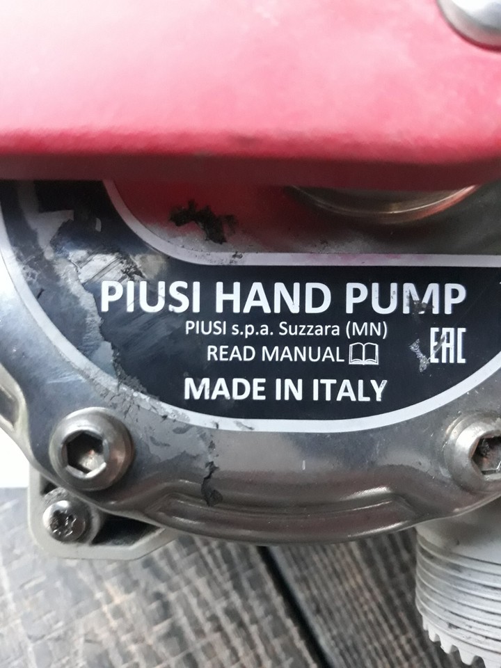 Piusi Premium Rotary Hand Fuel Transfer Pump 380ml Per Rev . C/W IBC