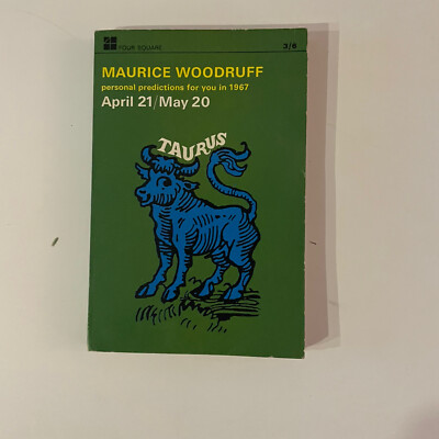 Maurice Woodruff Personal Predictions for you in 1967 Taurus Vintage Gift