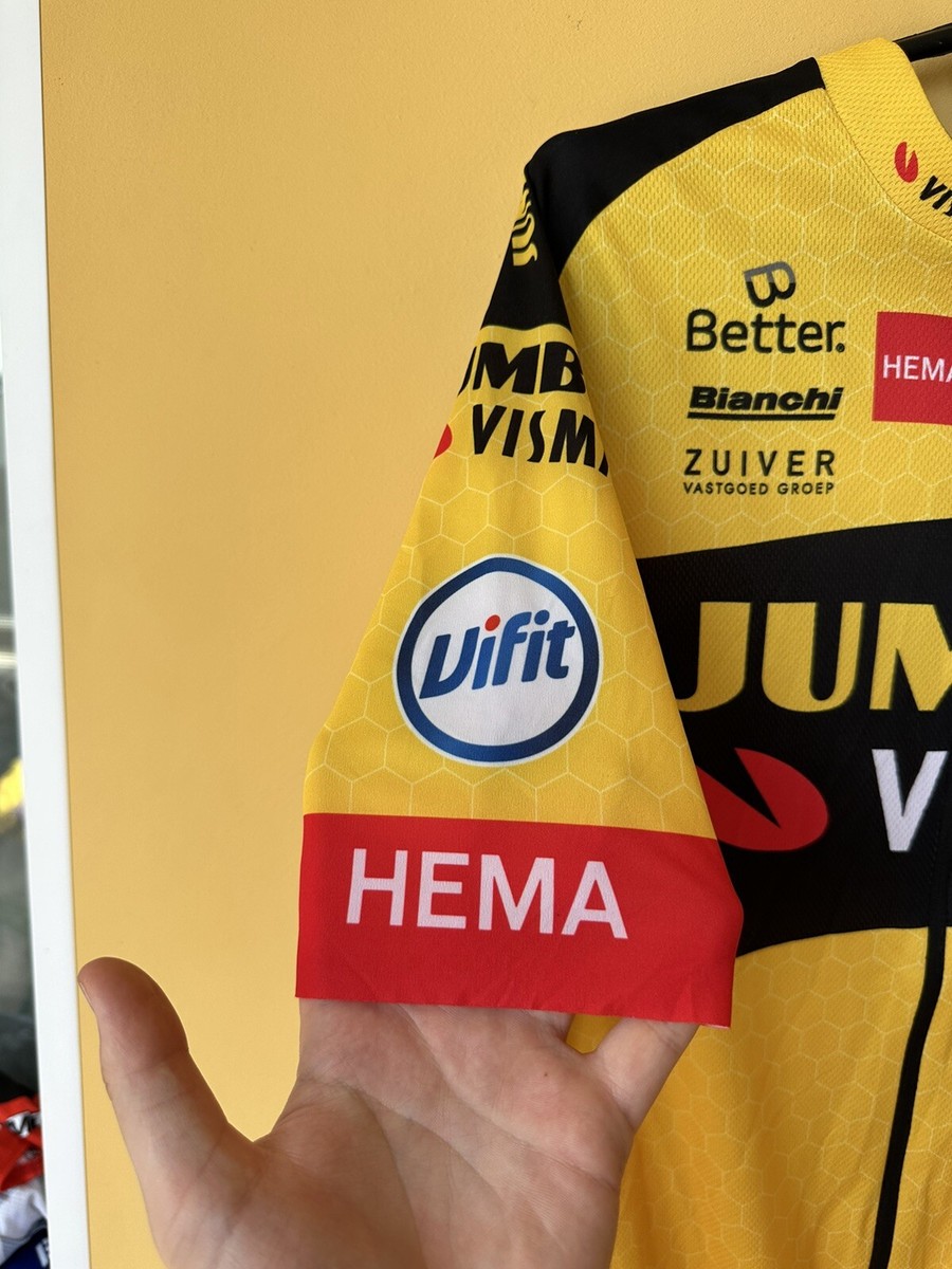 AGU Team Jumbo-Visma Cycling Shirt XL Jersey | eBay