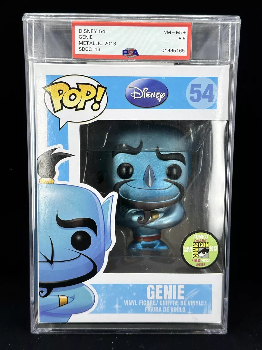 Disney Genie 54 Funko Pop! Metallic SDCC 2013 Limited Edition 480 Piece! Rare!