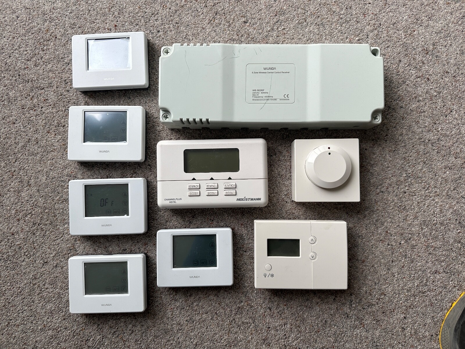 WUNDA W8.2RF WIRELESS THERMOSTAT u0026amp; HORSTMANN H37 XL | eBay